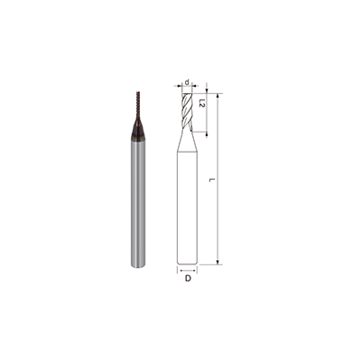 R700-Long Flutes 4 Flutes End Mill